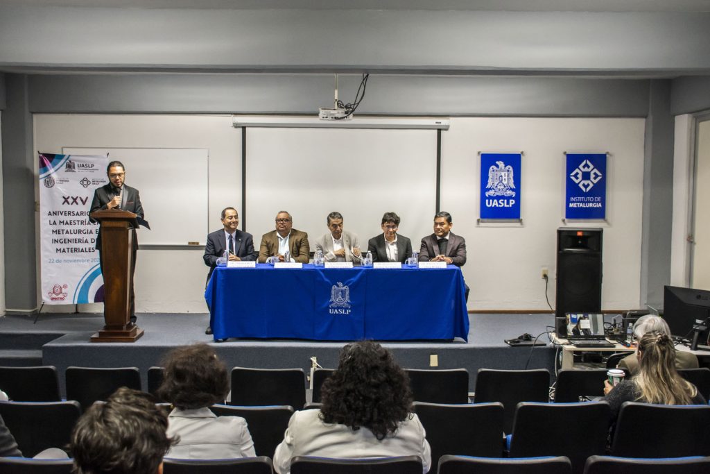 UASLP celebra 25 años de la Maestría en Metalurgia e Ingeniería de Materiales