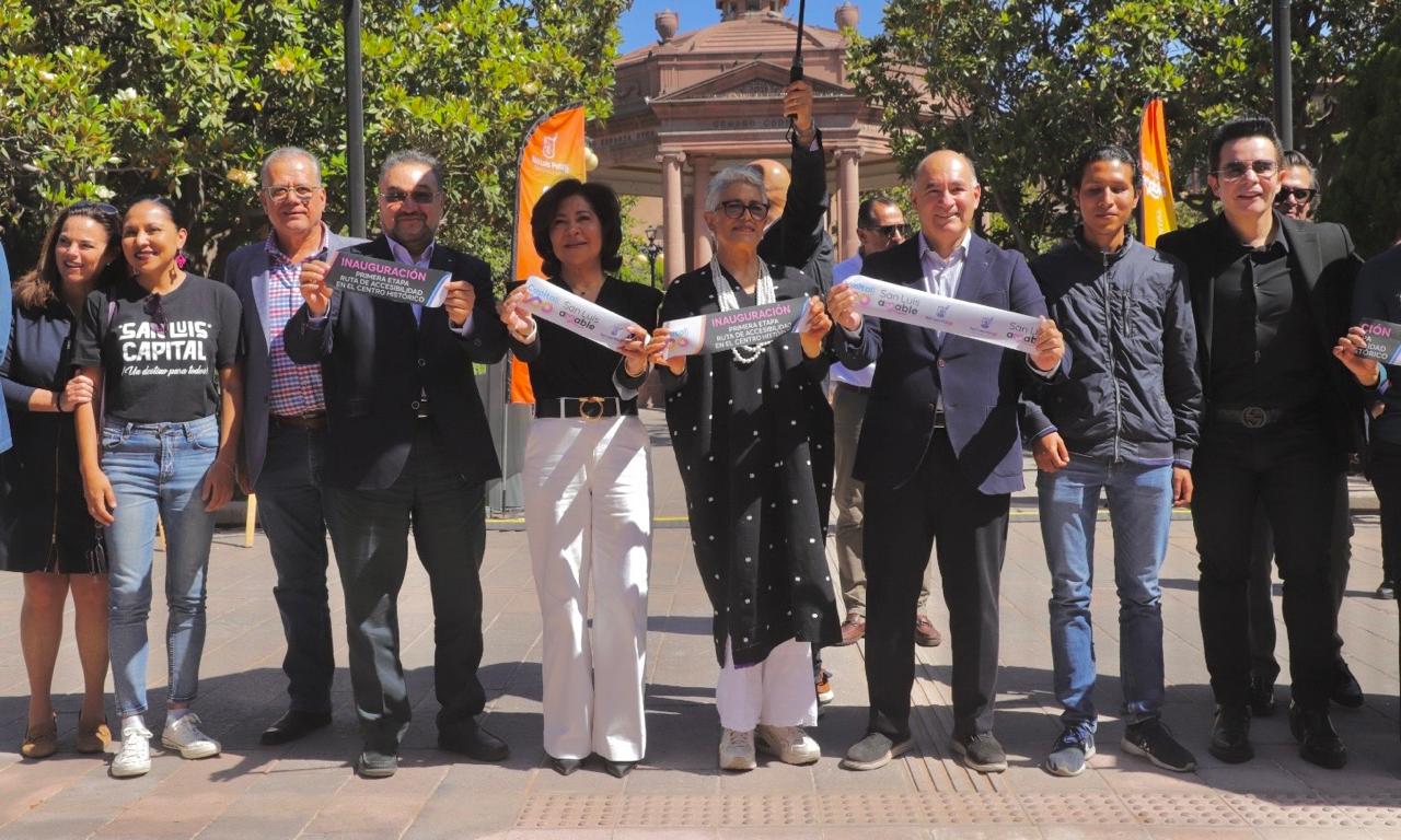 San Luis Capital, modelo nacional de inclusión: se inaugura la Ruta de Accesibilidad en el Centro Histórico