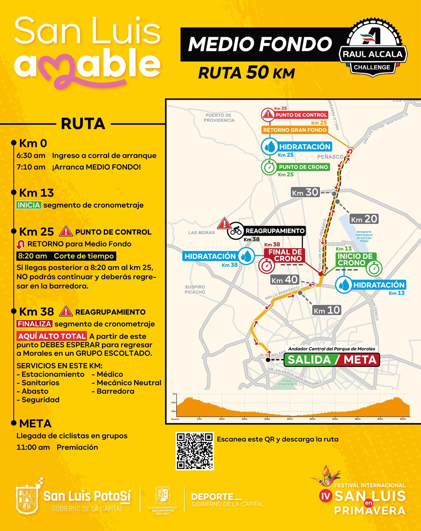 SSPC de la Capital tiene listo el operativo con motivo del evento ciclista Raúl Alcalá Challenge