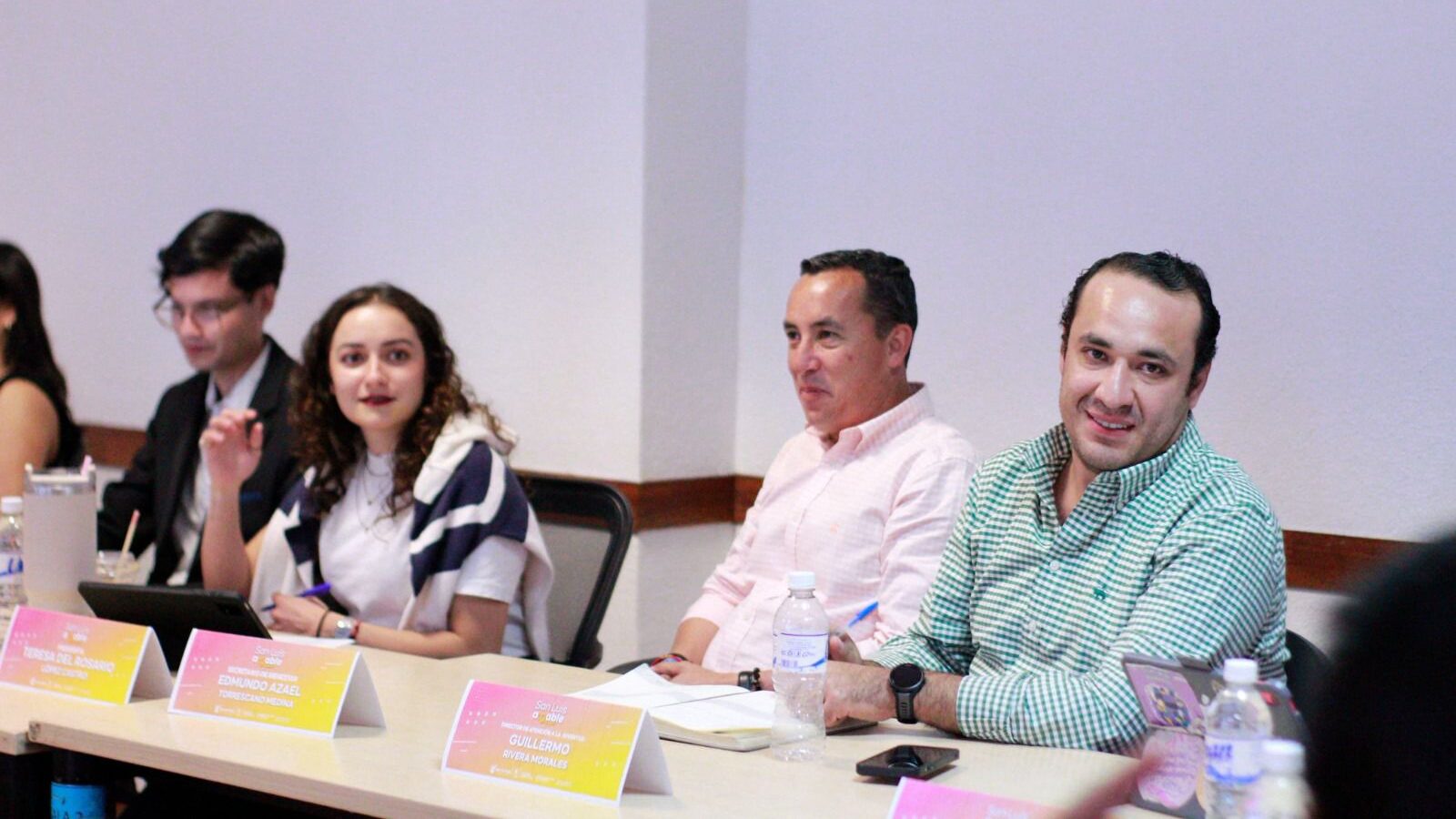 Jóvenes reconocen que el Alcalde Enrique Galindo impulsa su participación en la toma de decisiones.