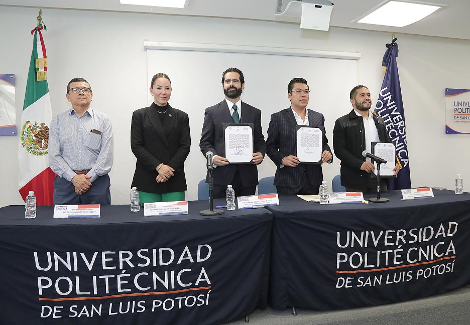 Firma Convenio de Colaboración con Universidad Politécnica.