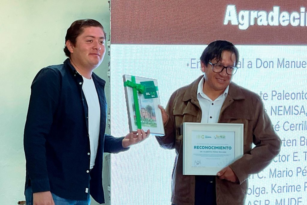 Reconoce Cedral labor científica de investigador de la UASLP por estudio de los restos de mamut bebé